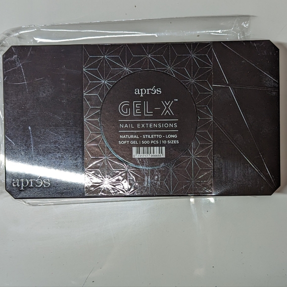 Aprés Nails Natural Stiletto Long Gel-X nails, New - Picture 3 of 3